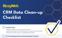 CRM Data Clean-up Checklist_